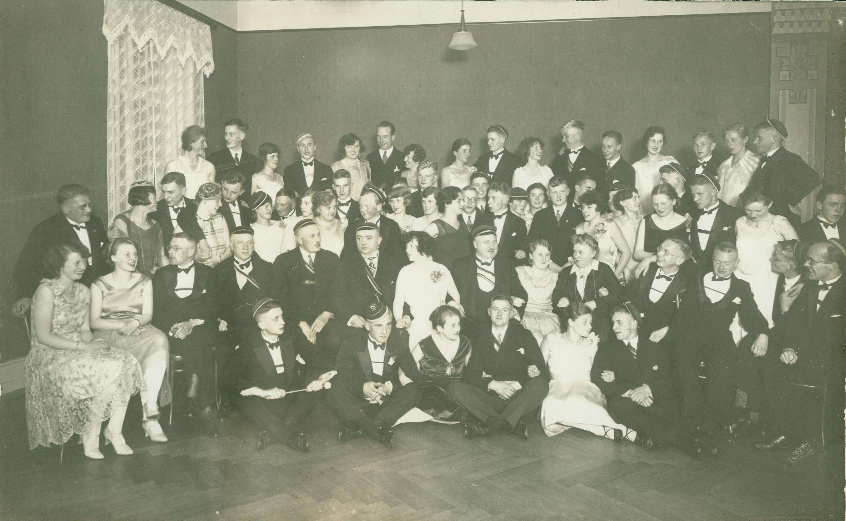 1929 - Landsmannschaft Nassovia Bonn in der Lese