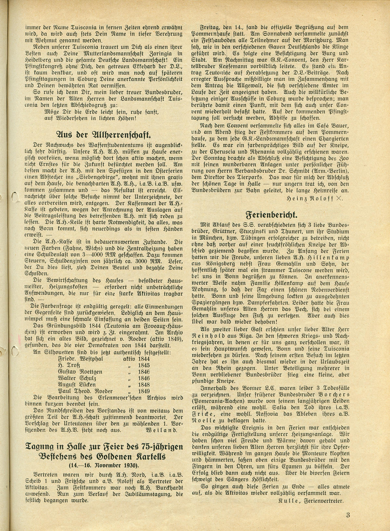 Tuisconen-Zeitung 1931