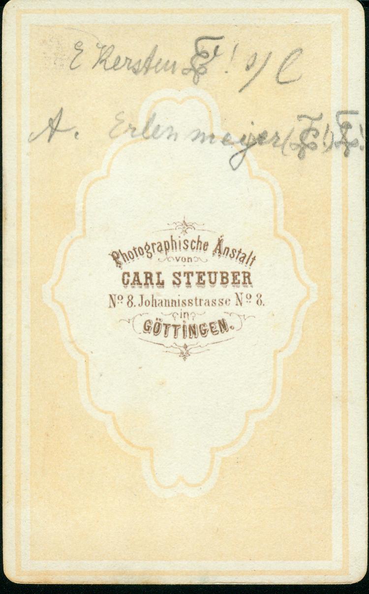 Verdensia Gttingen im Album von Erlenmeyer II Teutoniae Bonn
