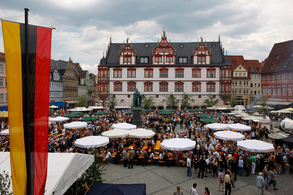 Photo Georg H. Fischer: Coburg 2010: prsidierende L! Teutonia Bonn