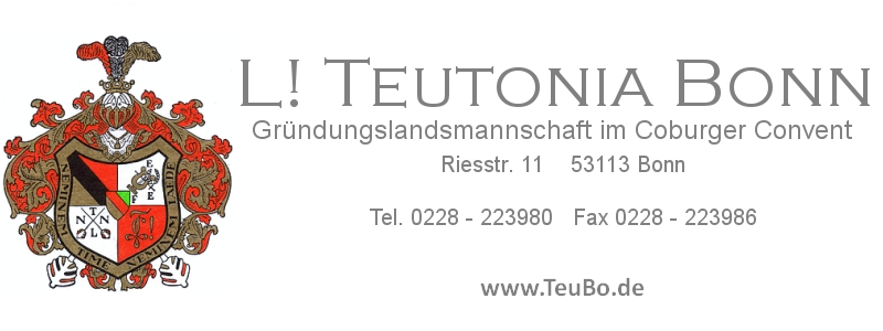 Header L! Teutonia Bonn von 1844 im CC