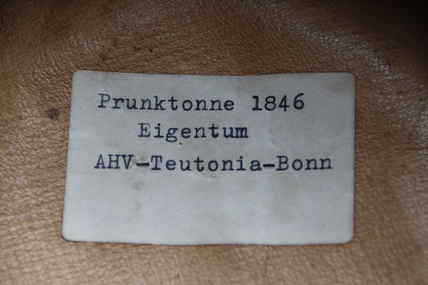 1846 Prunktonne L! Teutonia Bonn