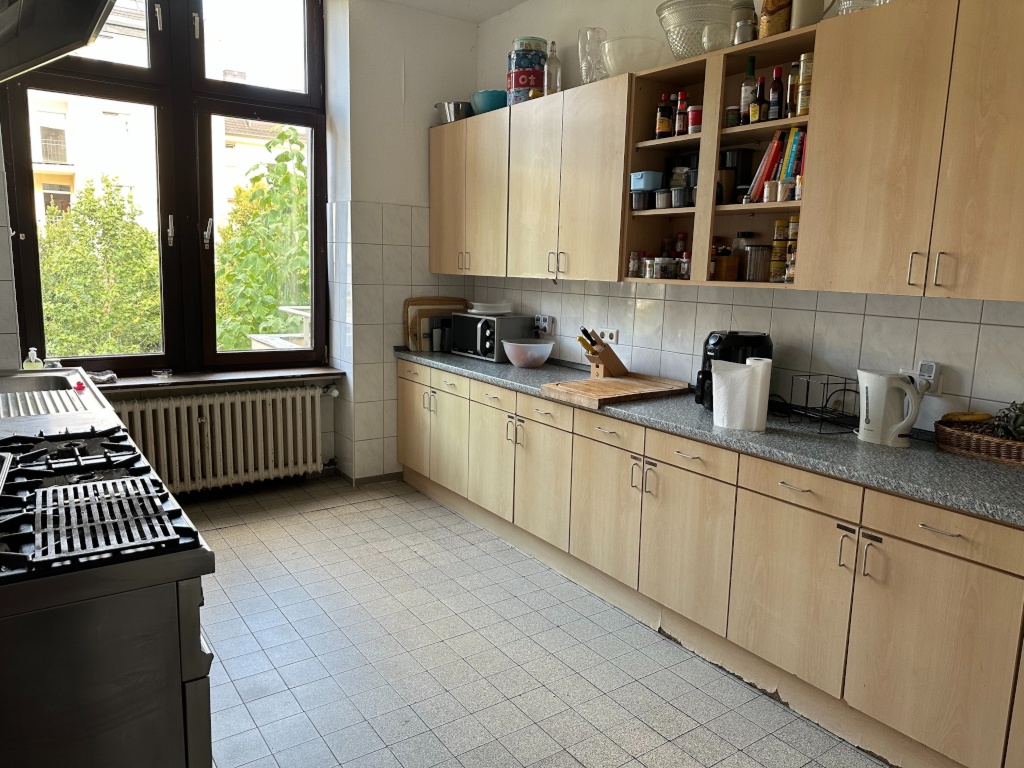 Küche der Studenten-WG