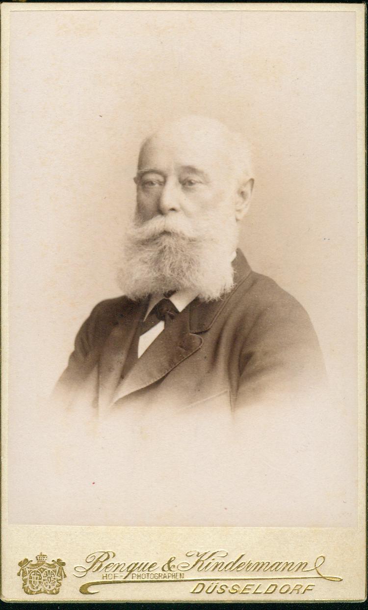 Heinrich Thywissen im Jahr 1896 | Gründung der Landsmannschaft Teutonia Bonn von 1844