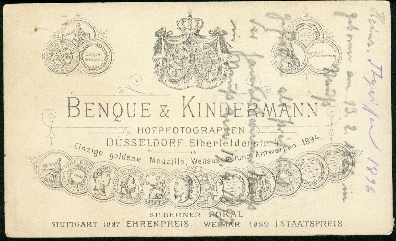 Heinrich Thywissen: B & U 1896