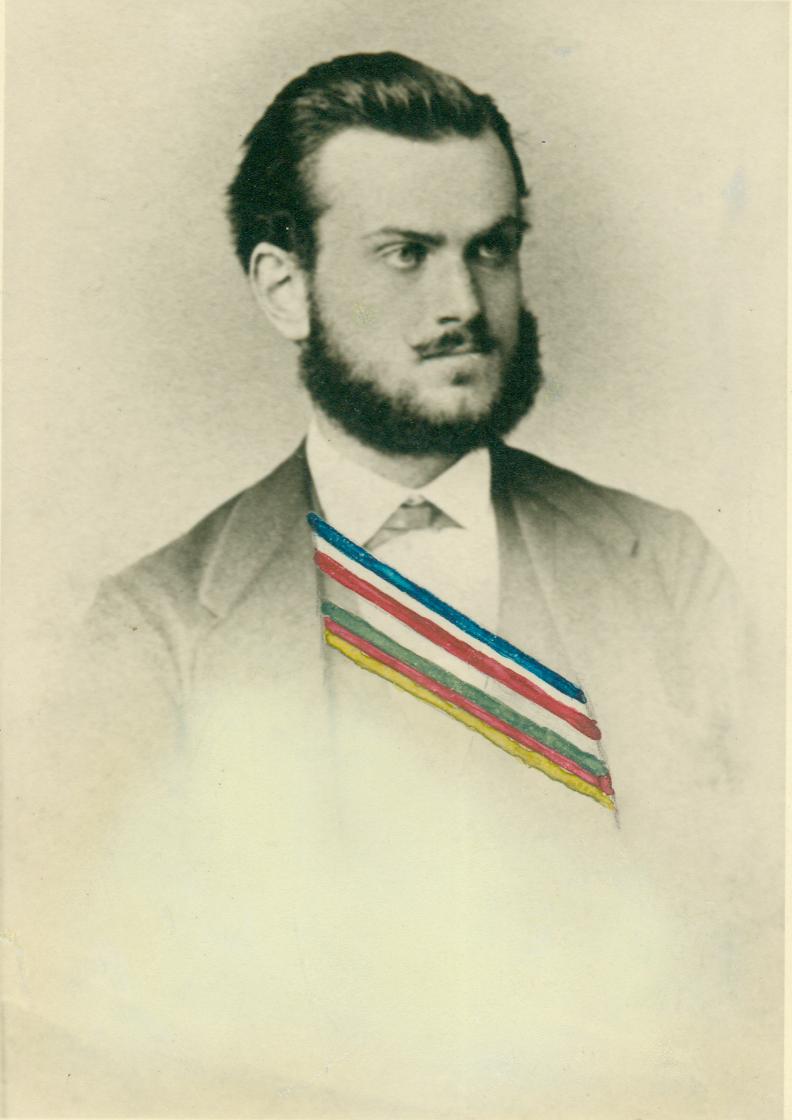 1868: Geheimer Sanitätsrat Dr. med. Friedrich Albrecht Erlenmeyer II als Bonner und Hallenser Teutone