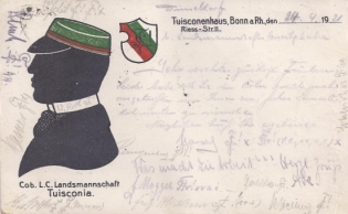 1921 Couleurkarte Tuisconia